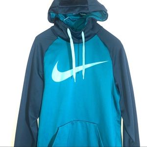 Nike Dri-fit Turquoise Hoodie